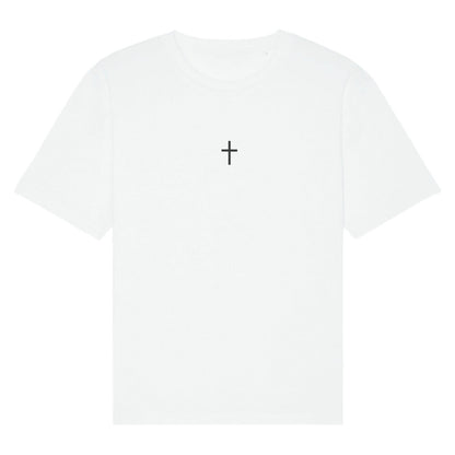 Faith Front & Backprint Oversize Shirt - Make-Hope