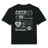 Faith over Fear Backprint Oversize Shirt - Make-Hope