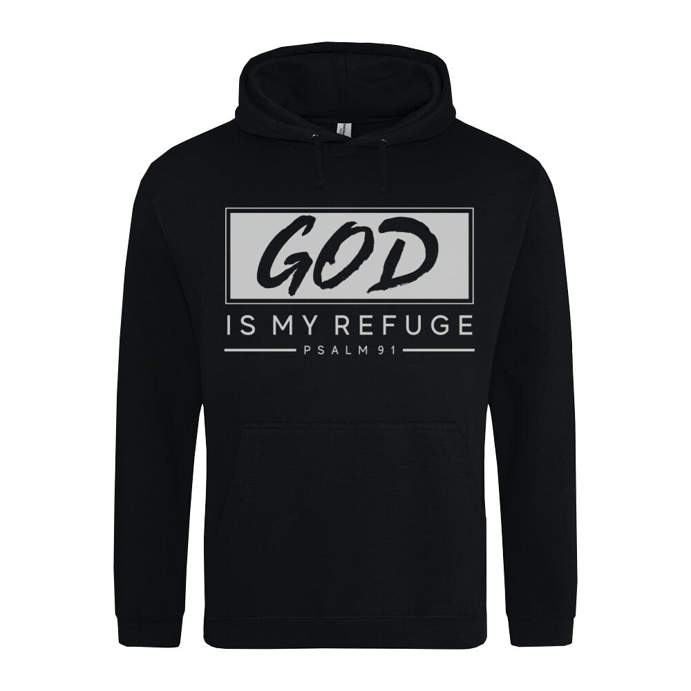God is my Refuge Hoodie - Make-Hope