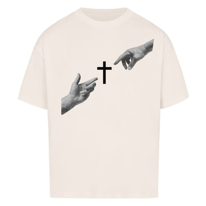 Hand zum Kreuz Oversized Shirt - Make-Hope