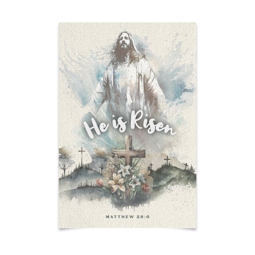 He is Risen Poster - Make-Hope