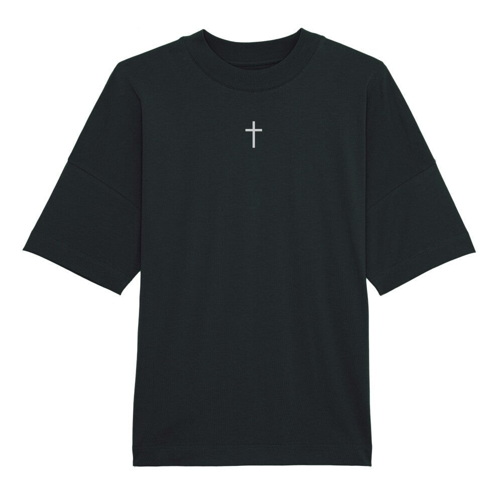 Jesus Kreuz Oversized Shirt - Make-Hope