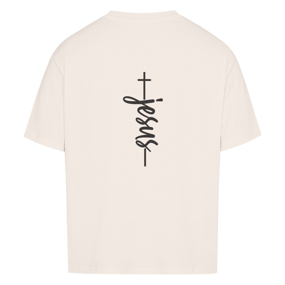 Jesus kreuz premium Oversized Shirt - Make-Hope
