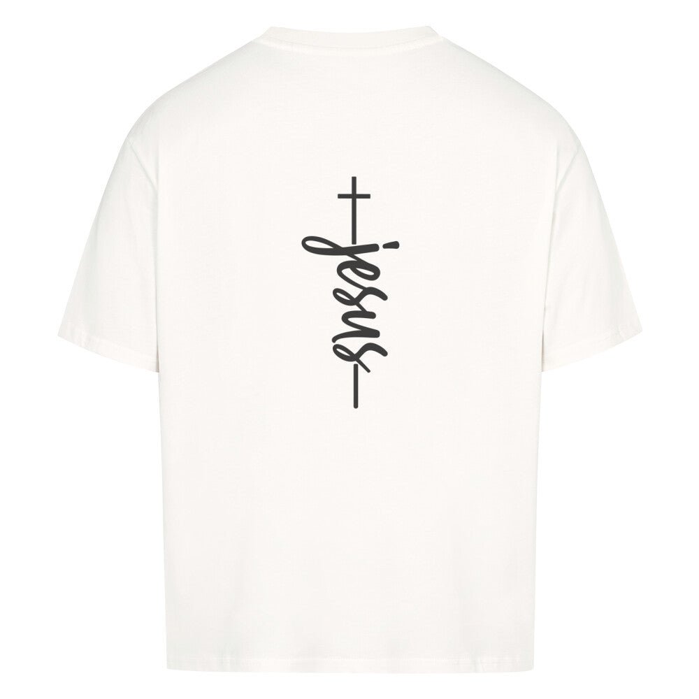 Jesus kreuz premium Oversized Shirt - Make-Hope