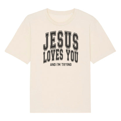Jesus loves you Oversize Shirt - Make-Hope