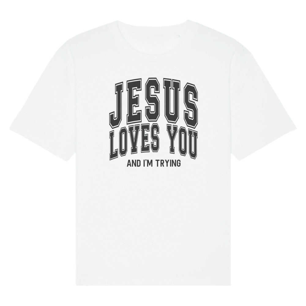 Jesus loves you Oversize Shirt - Make-Hope