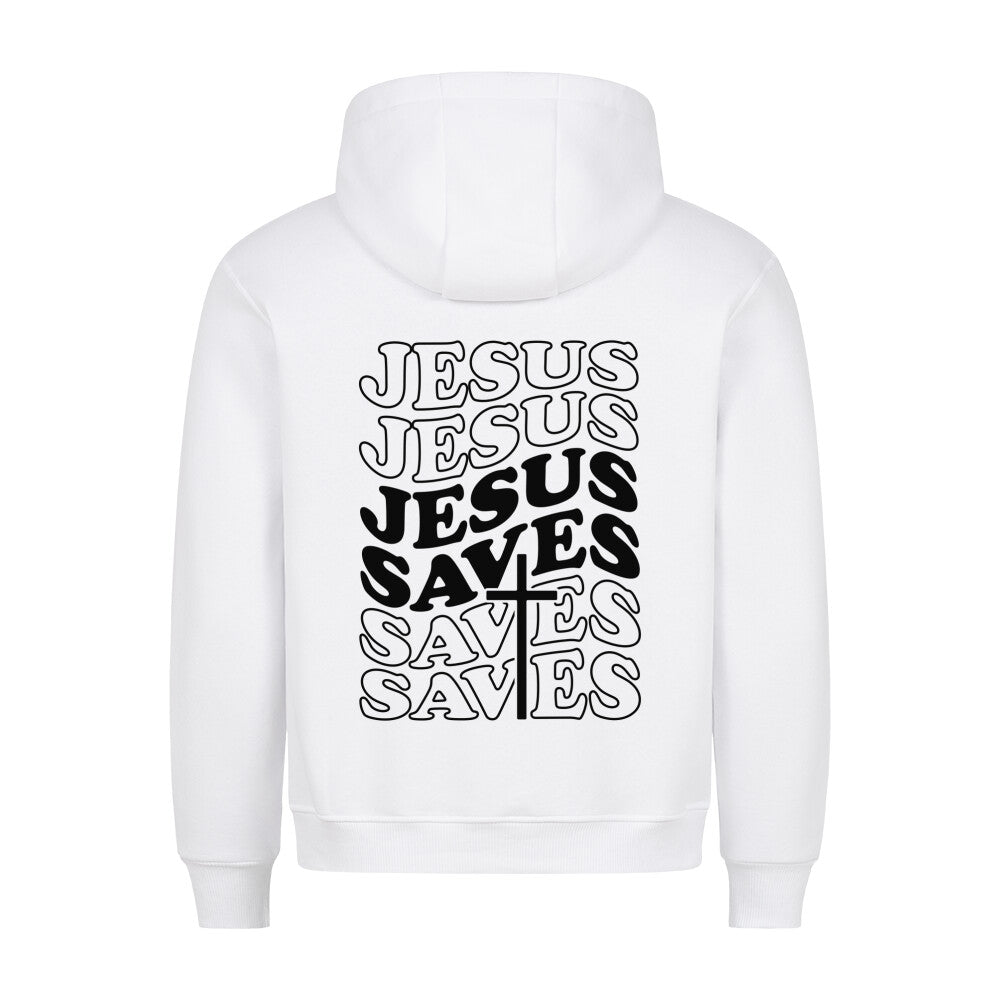Jesus Saves Backprint Hoodie - Make-Hope