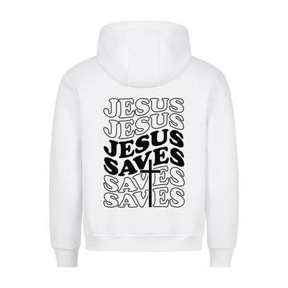 Jesus Saves Backprint Hoodie - Make-Hope
