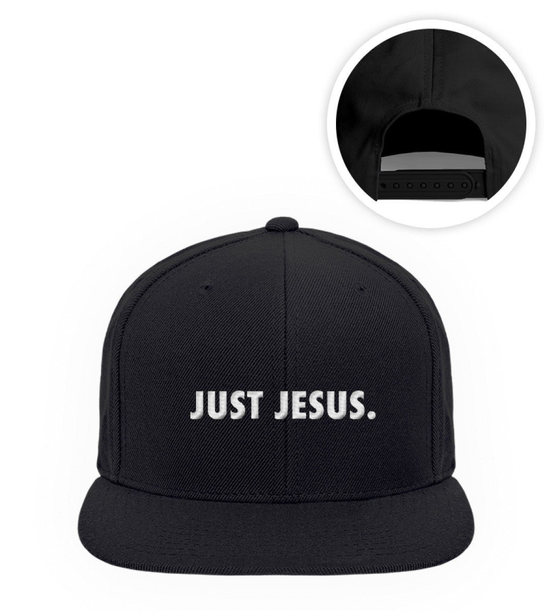 Just Jesus Premium Snapback mit Stick - Make-Hope