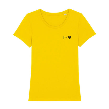 Kreuz Liebe Premium Frauen Shirt - Make-Hope