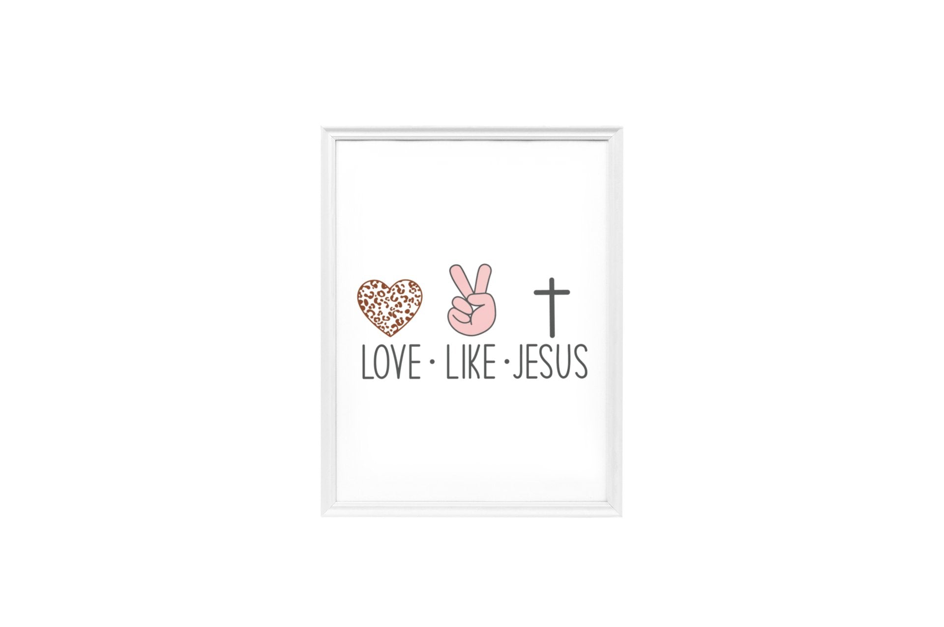 Love Like Jesus Poster - Make-Hope