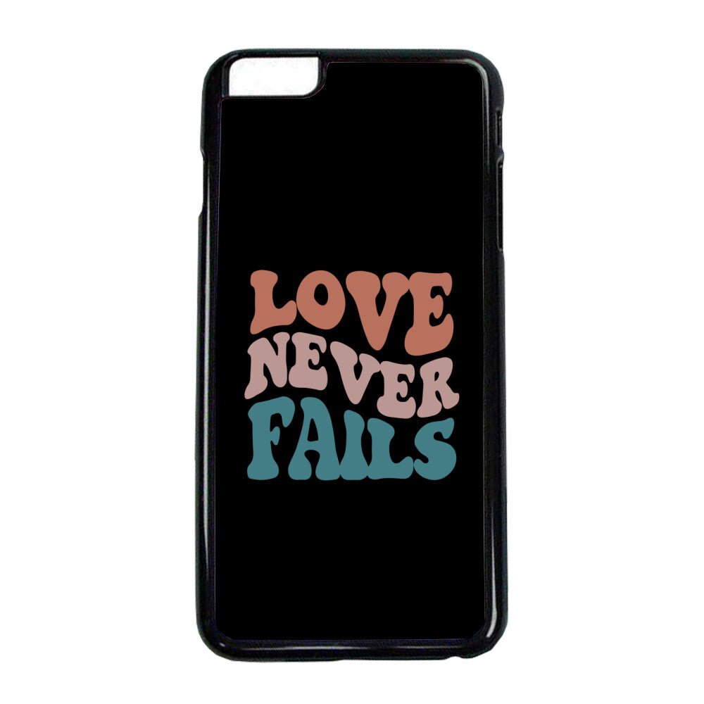 love Never Fails iPhone Hülle - Make-Hope