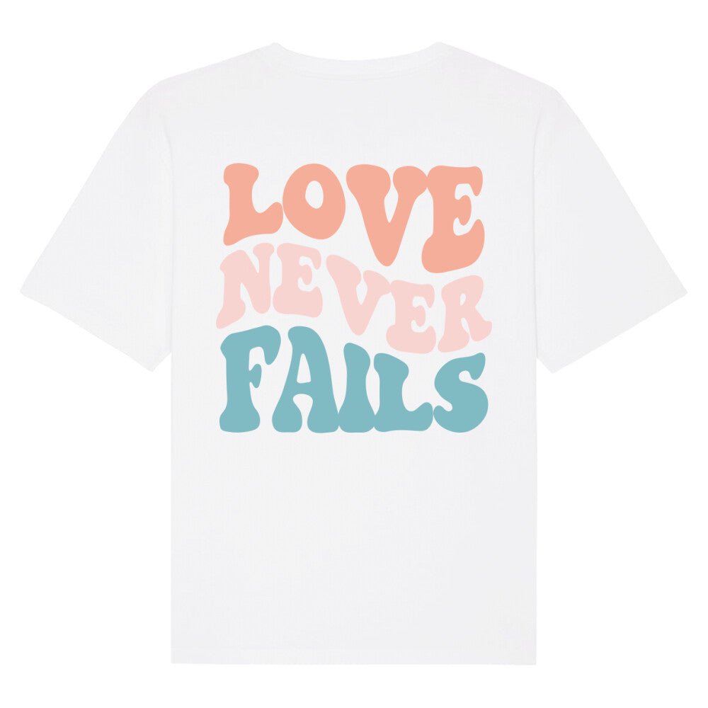 Love Never Fails Oversize Shirt - Make-Hope
