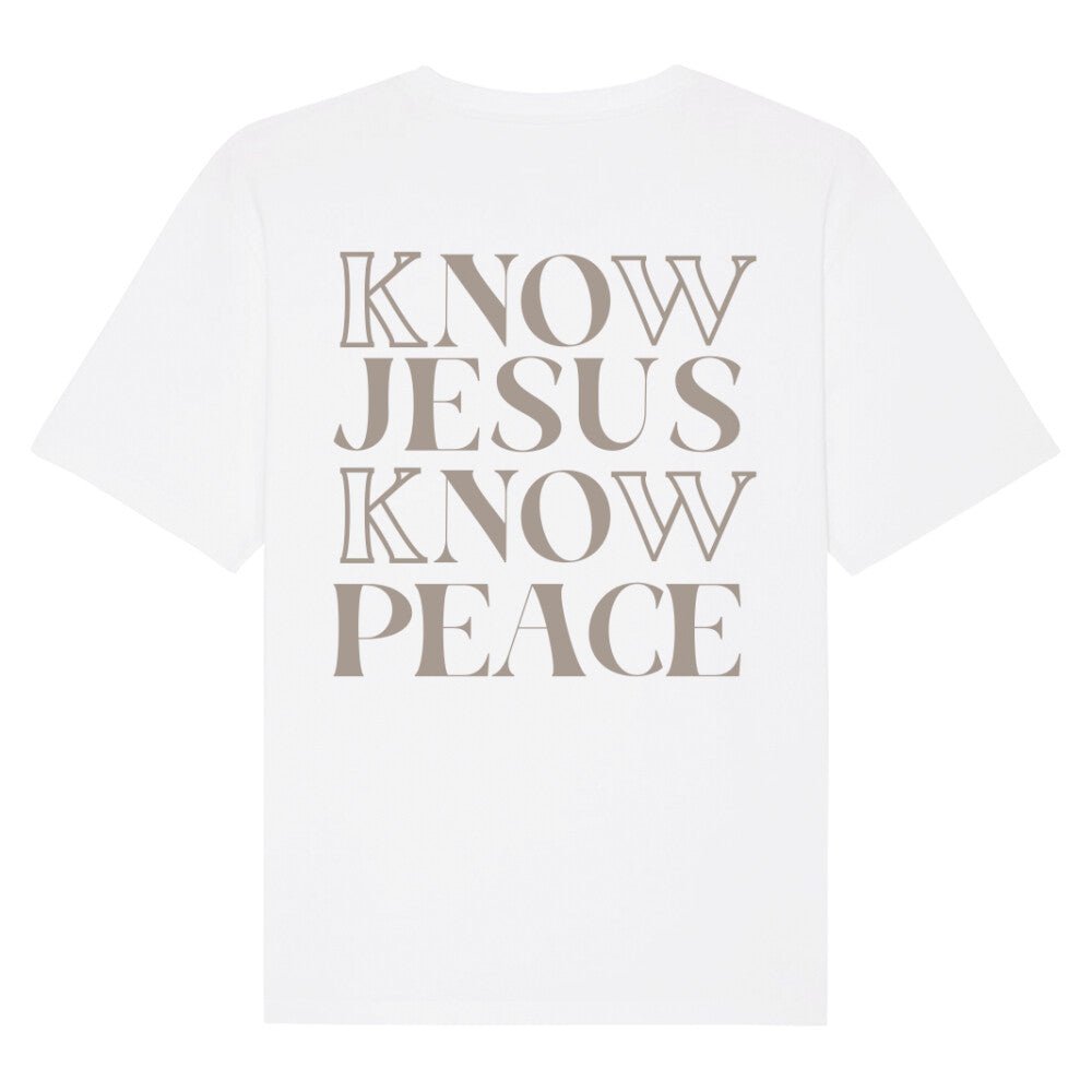 No Jesus No Peace Oversize Shirt - Make-Hope