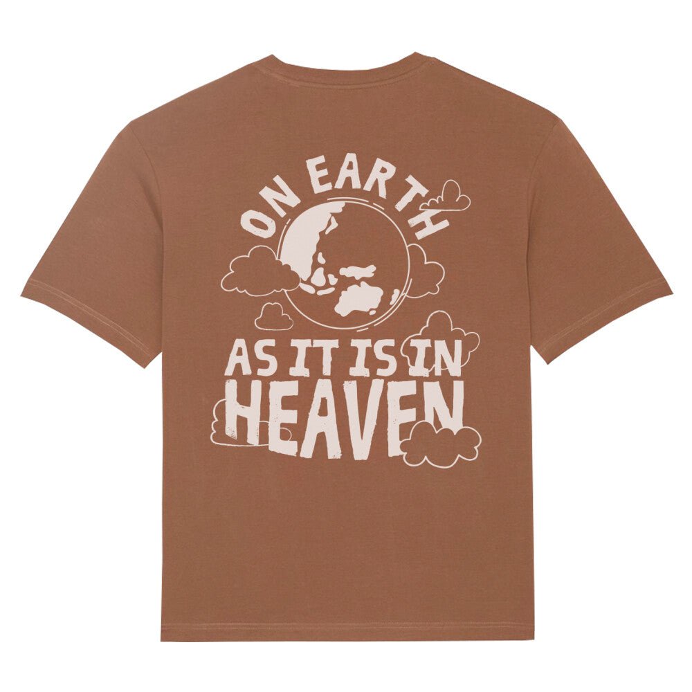 On earth as it is in Heaven Oversize Shirt - Make-Hope