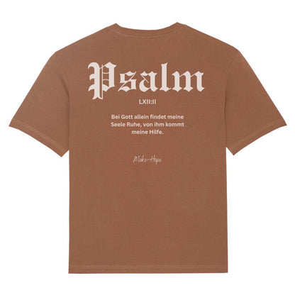 Psalm 62:2 Oversize Shirt - Make-Hope