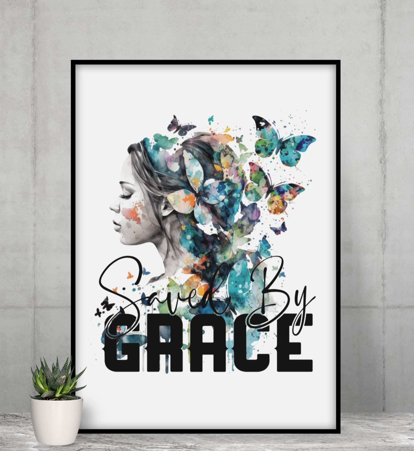 Saved by Grace Poster - Make-Hope