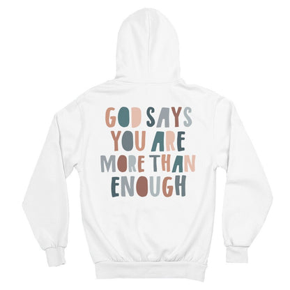 You are enough Oversized Hoodie - Make-Hope